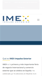 Mobile Screenshot of imex.impulsoexterior.net